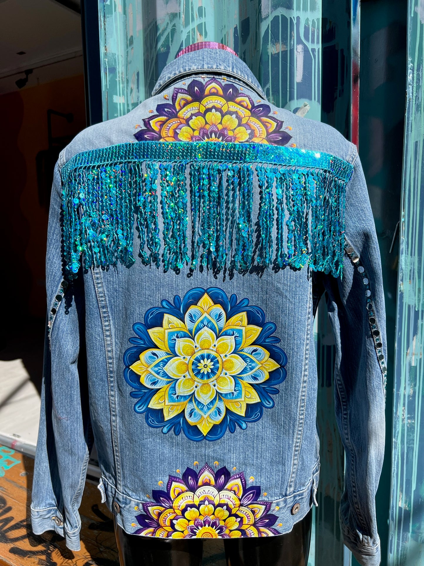 Upcycling Jacke