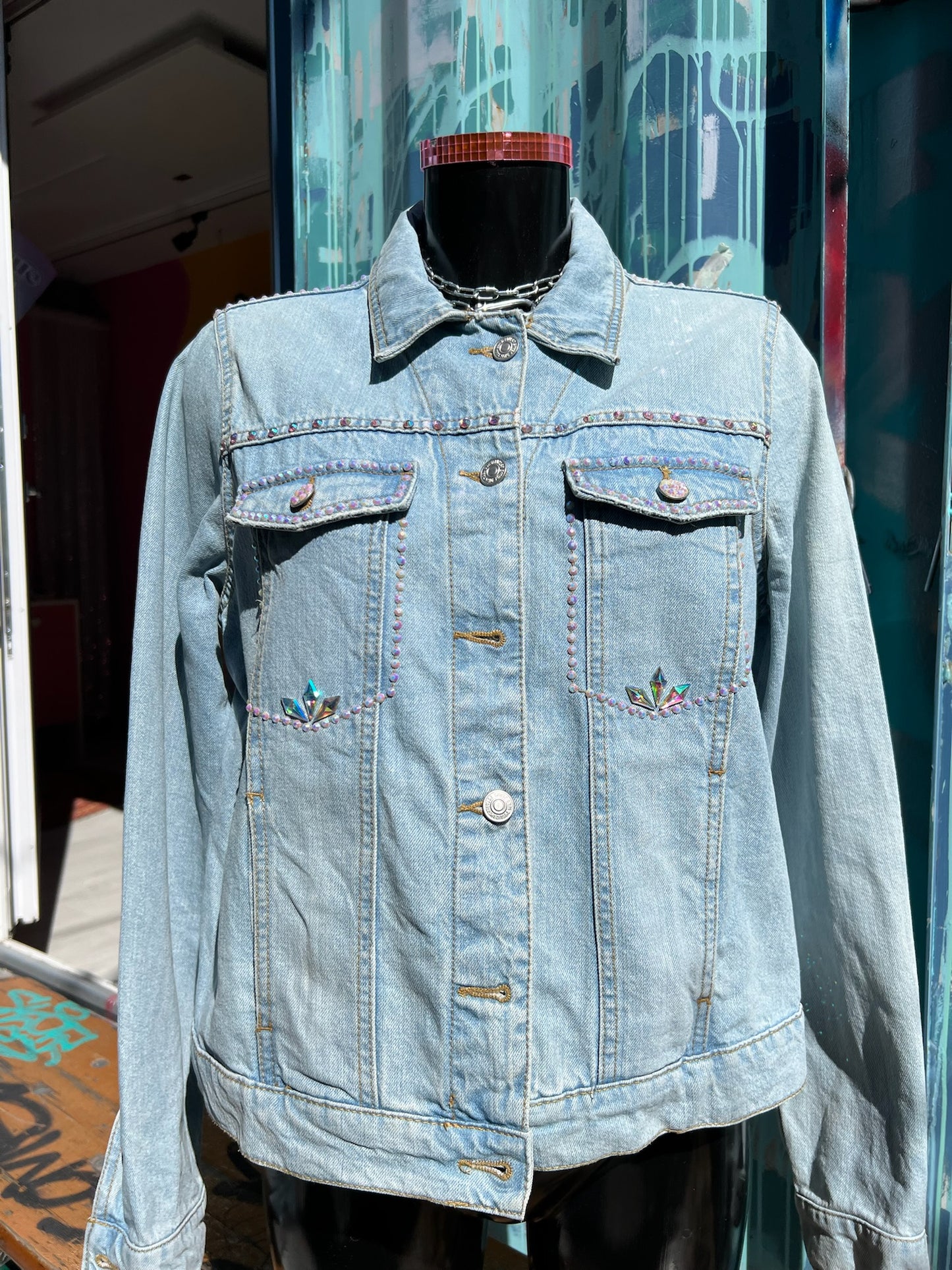 Upcycling Jacke Bride