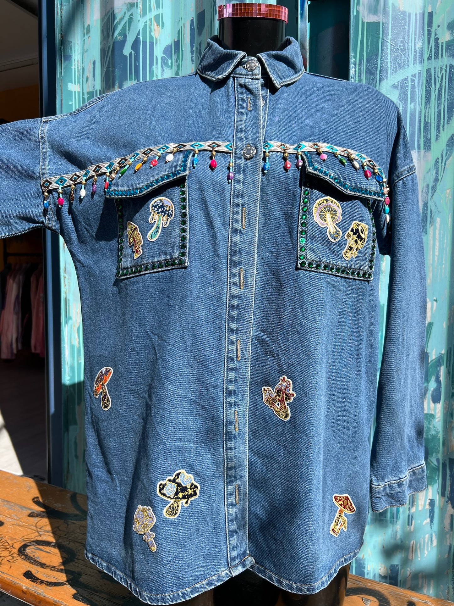 Upcycling Jacke