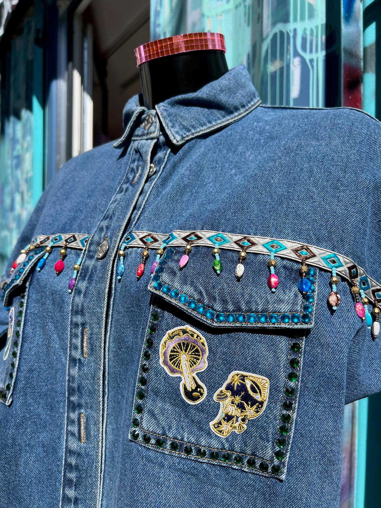 Upcycling Jacke