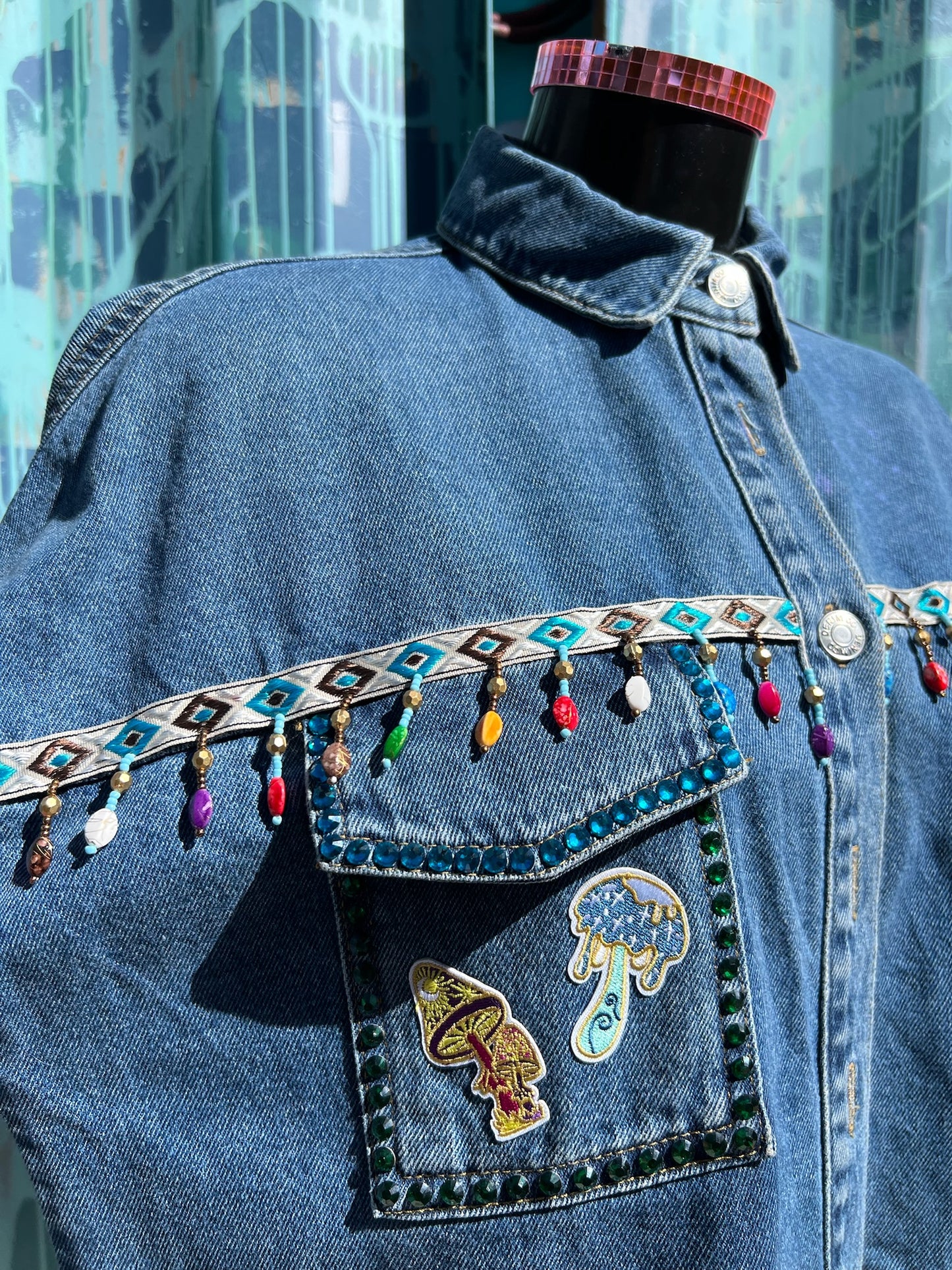 Upcycling Jacke