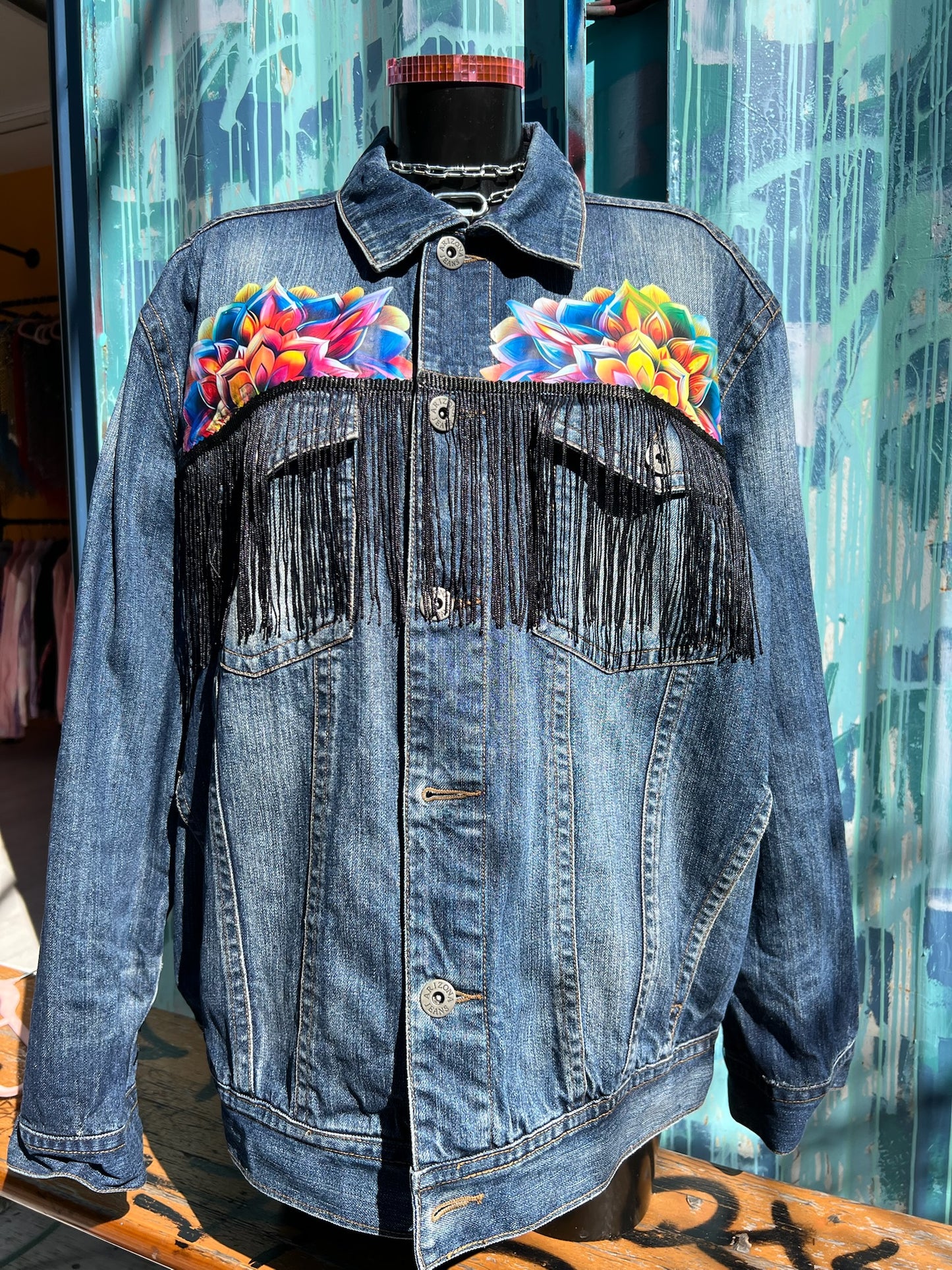 Upcycling Jacke