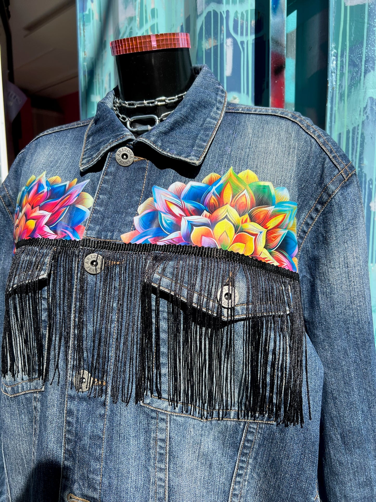 Upcycling Jacke