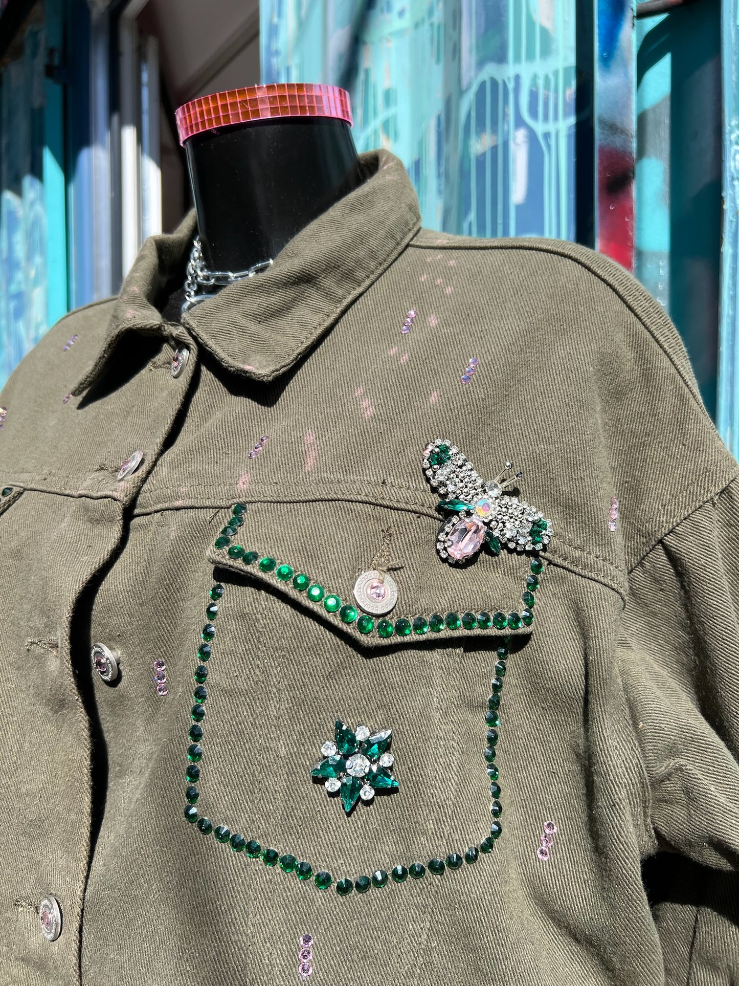 Upcycling Jacke