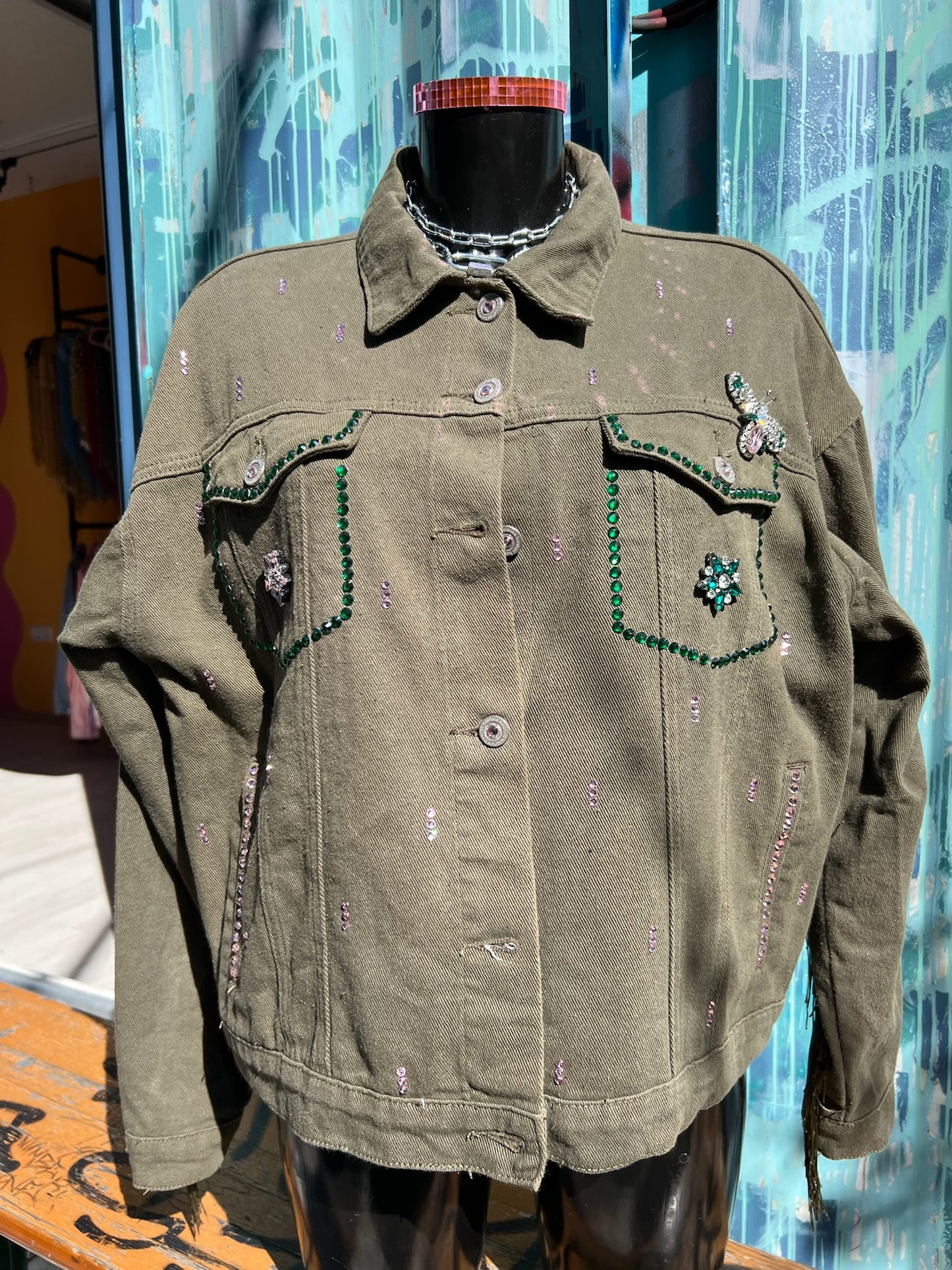 Upcycling Jacke
