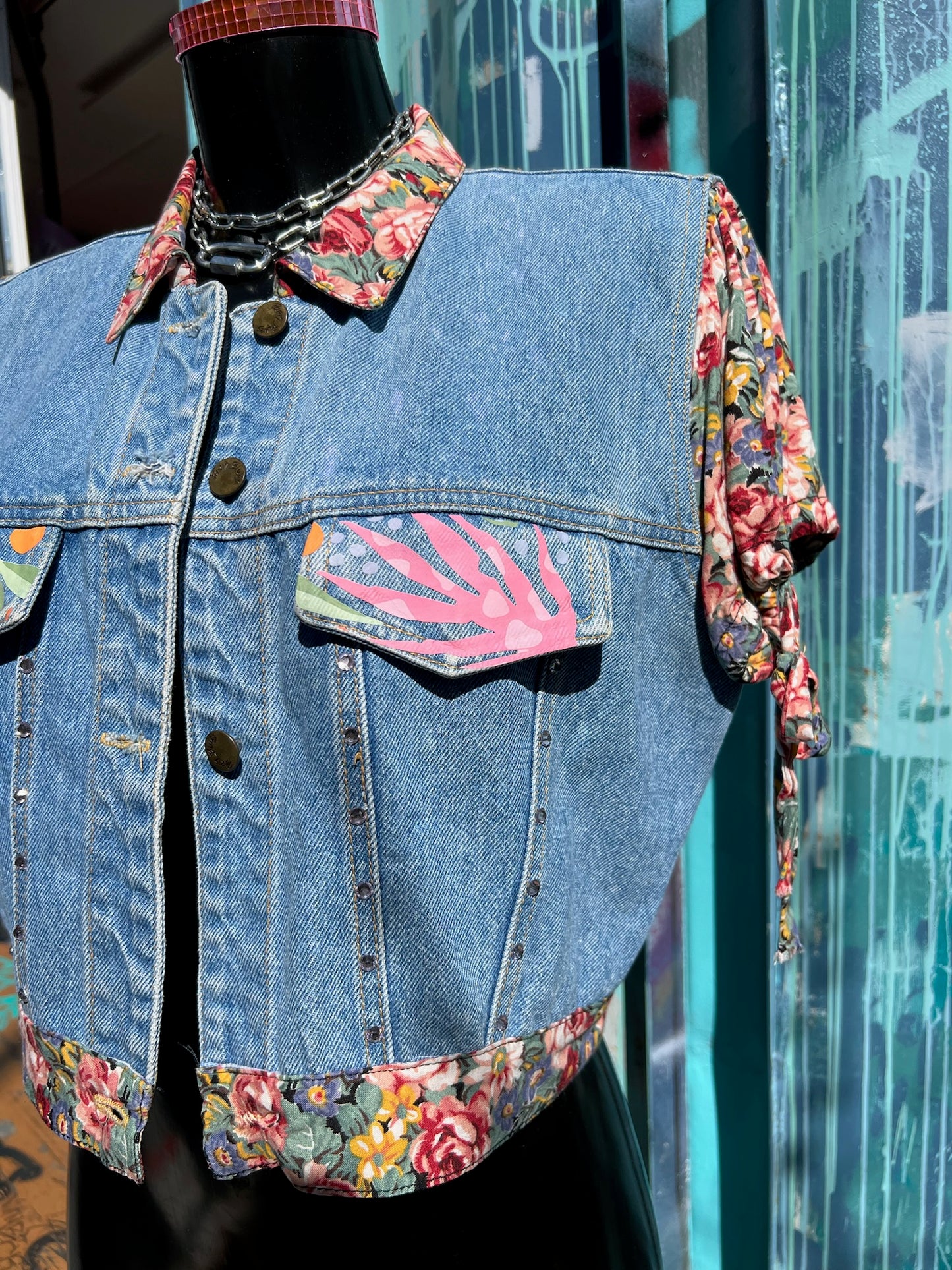 Upcycling Jacke