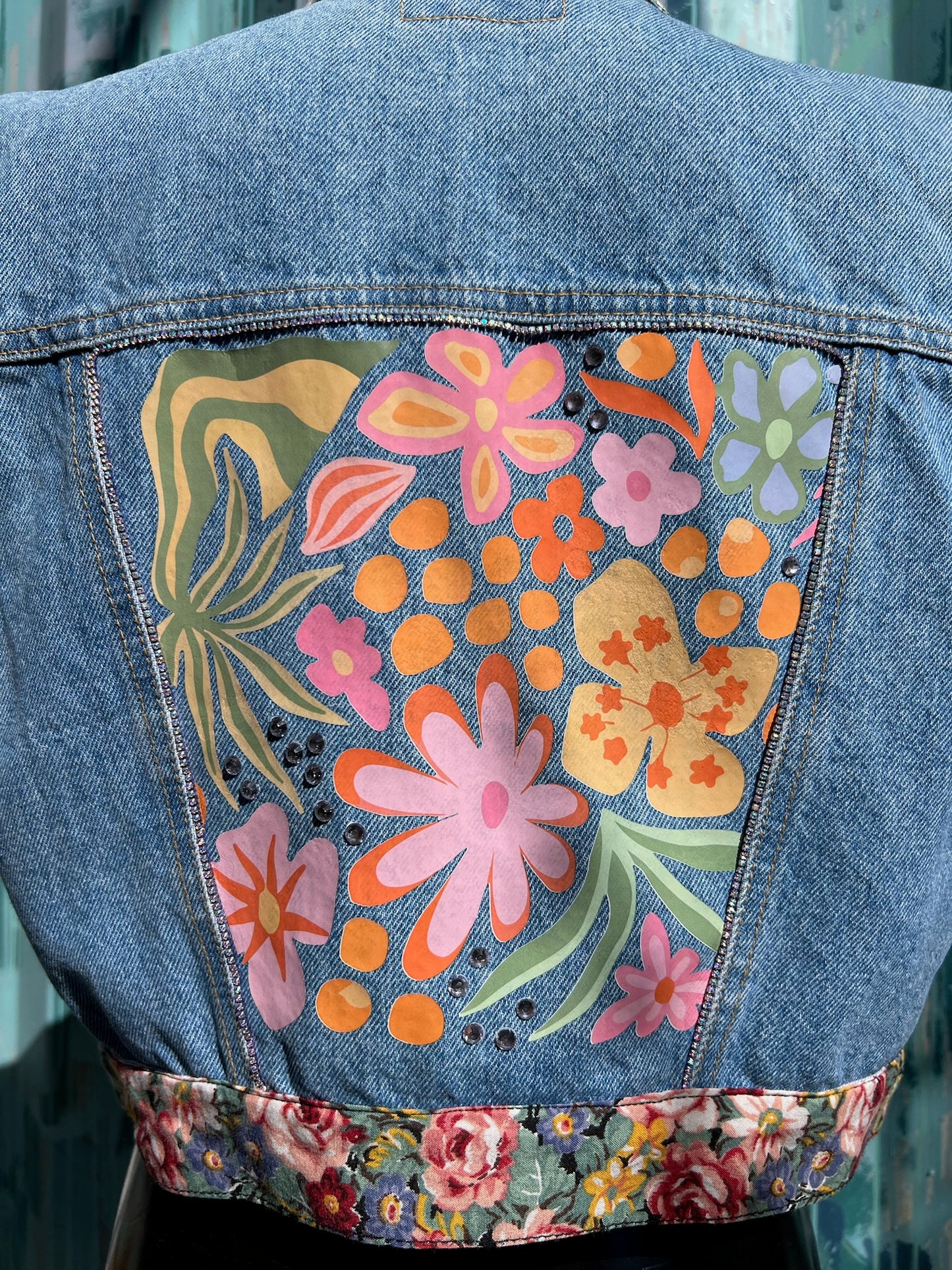 Upcycling Jacke