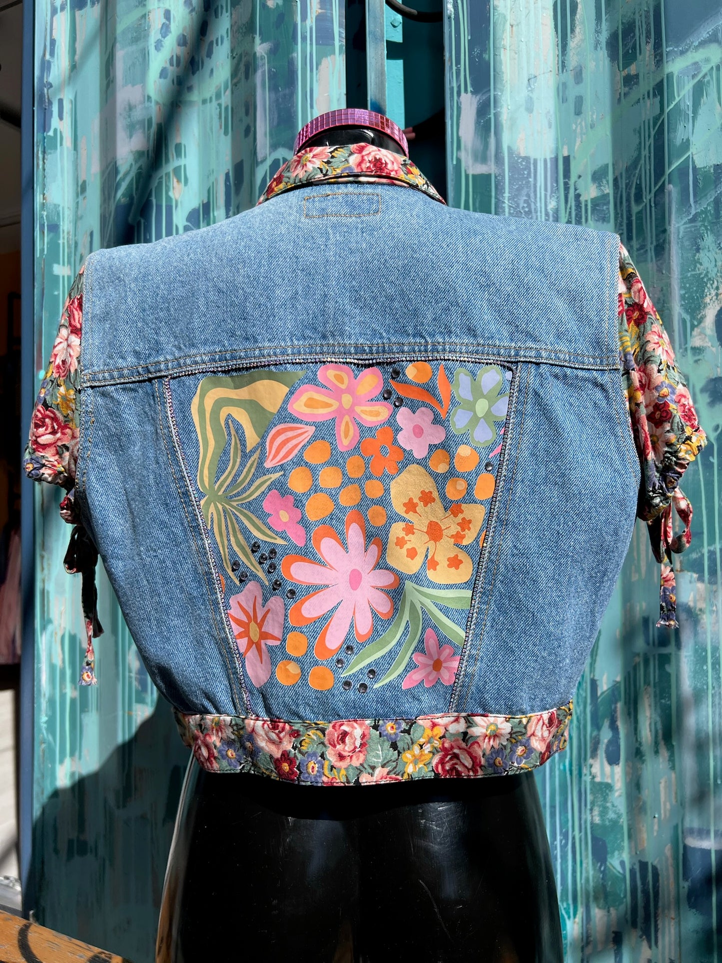 Upcycling Jacke