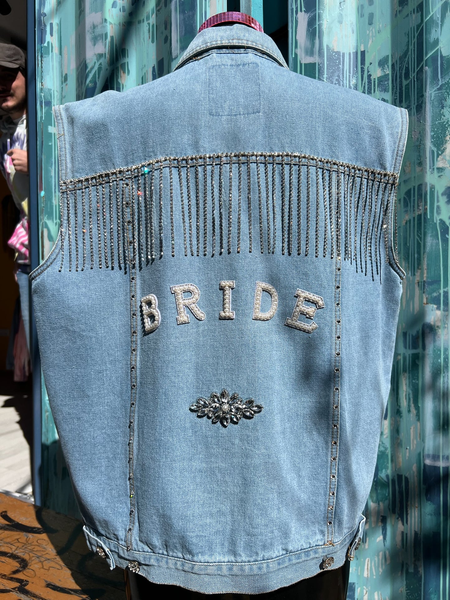 Upcycling Weste Bride
