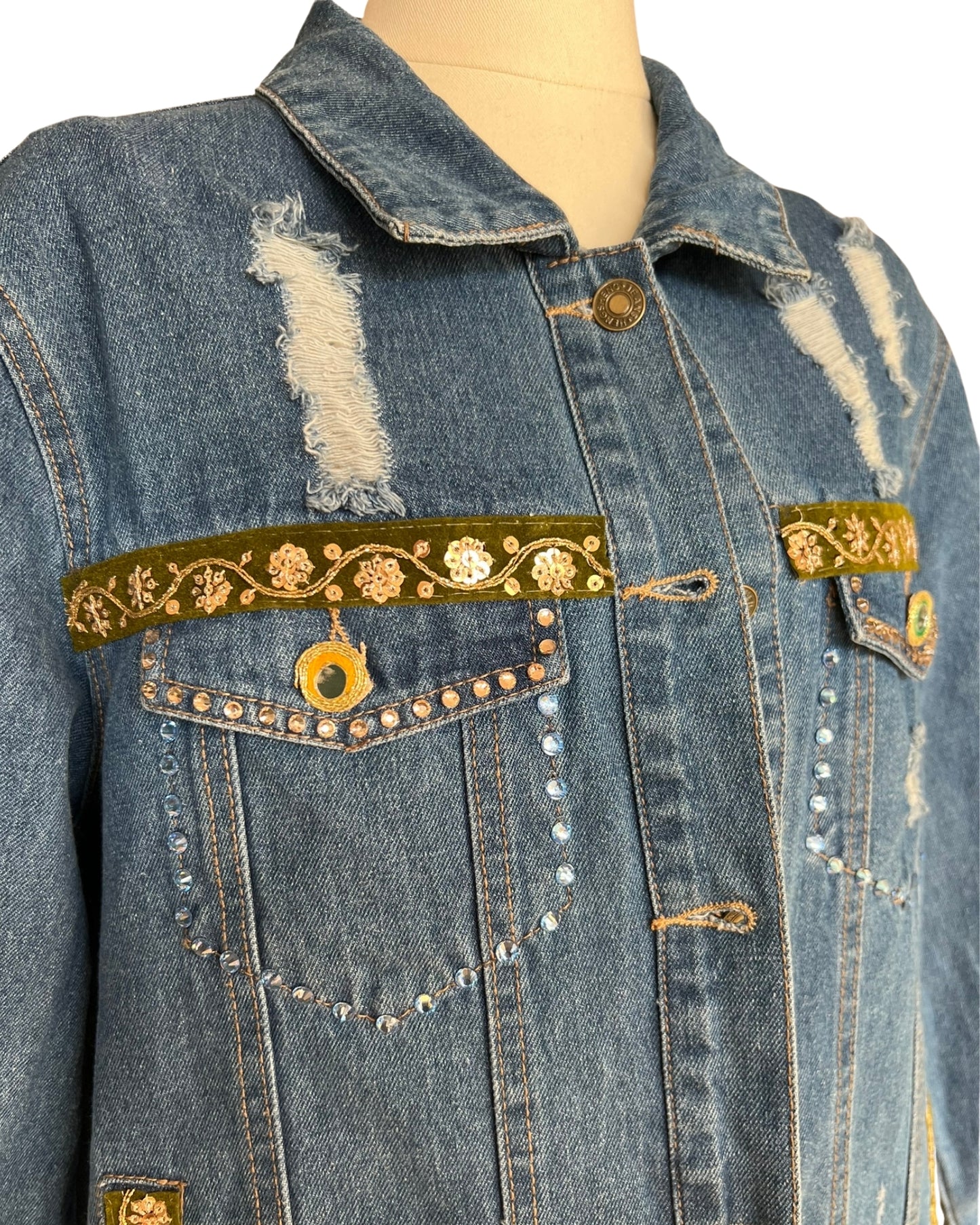 Upcycling Jacke