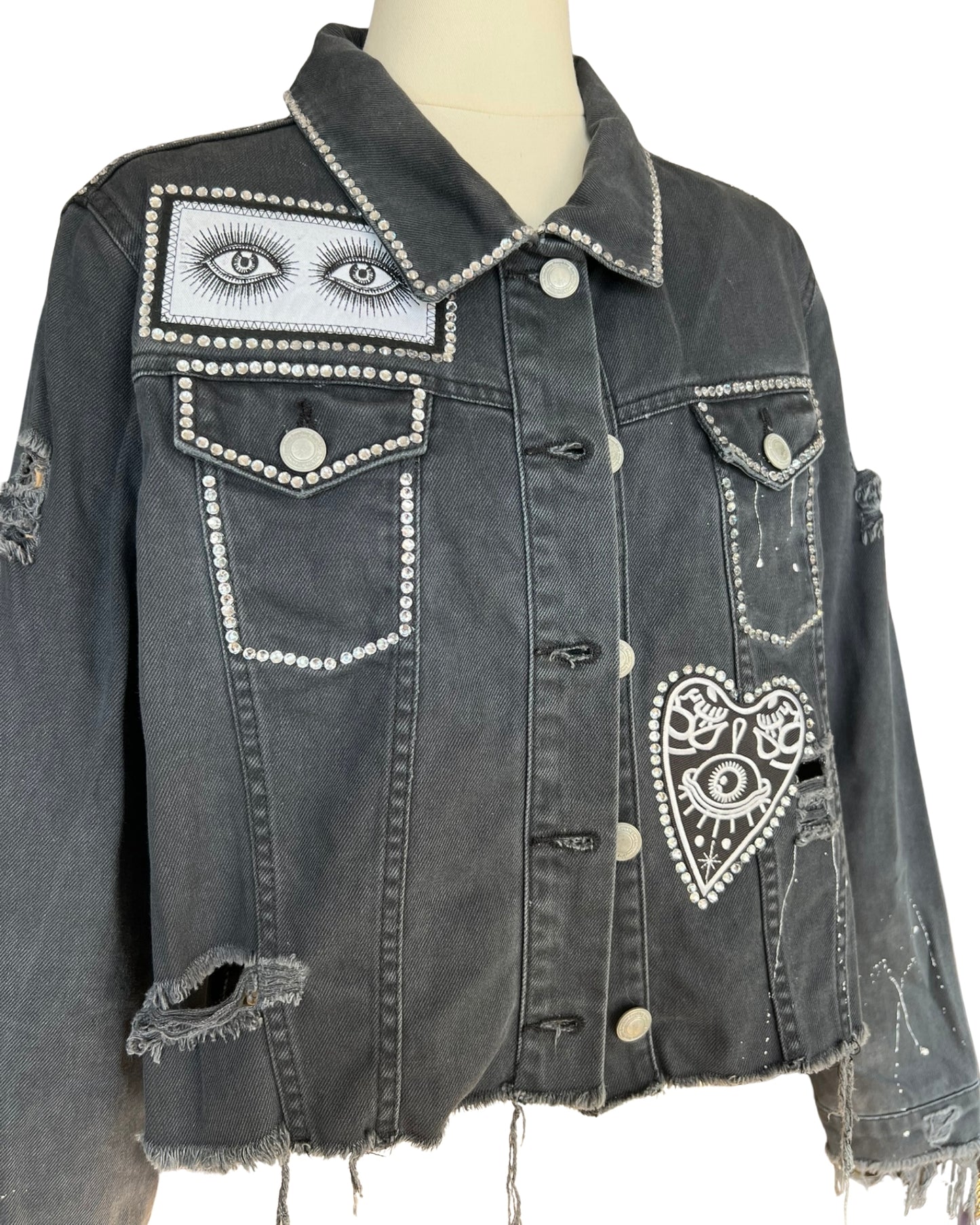 Upcycling Jacke