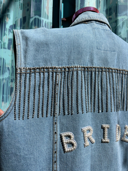 Upcycling Weste Bride